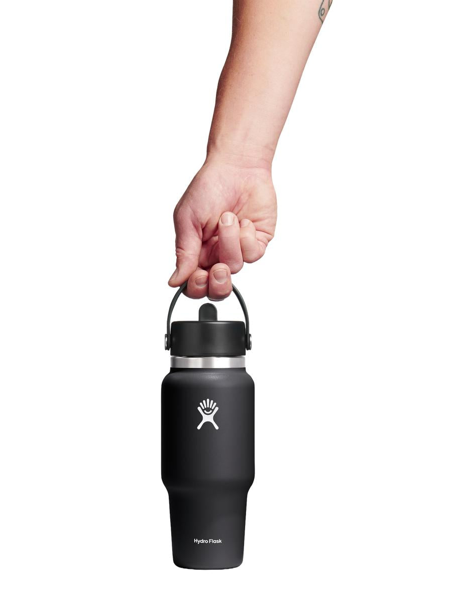 HYDRO FLASK HYDRO FLASK 24 OZ TRAVEL BOTTLE BLACK