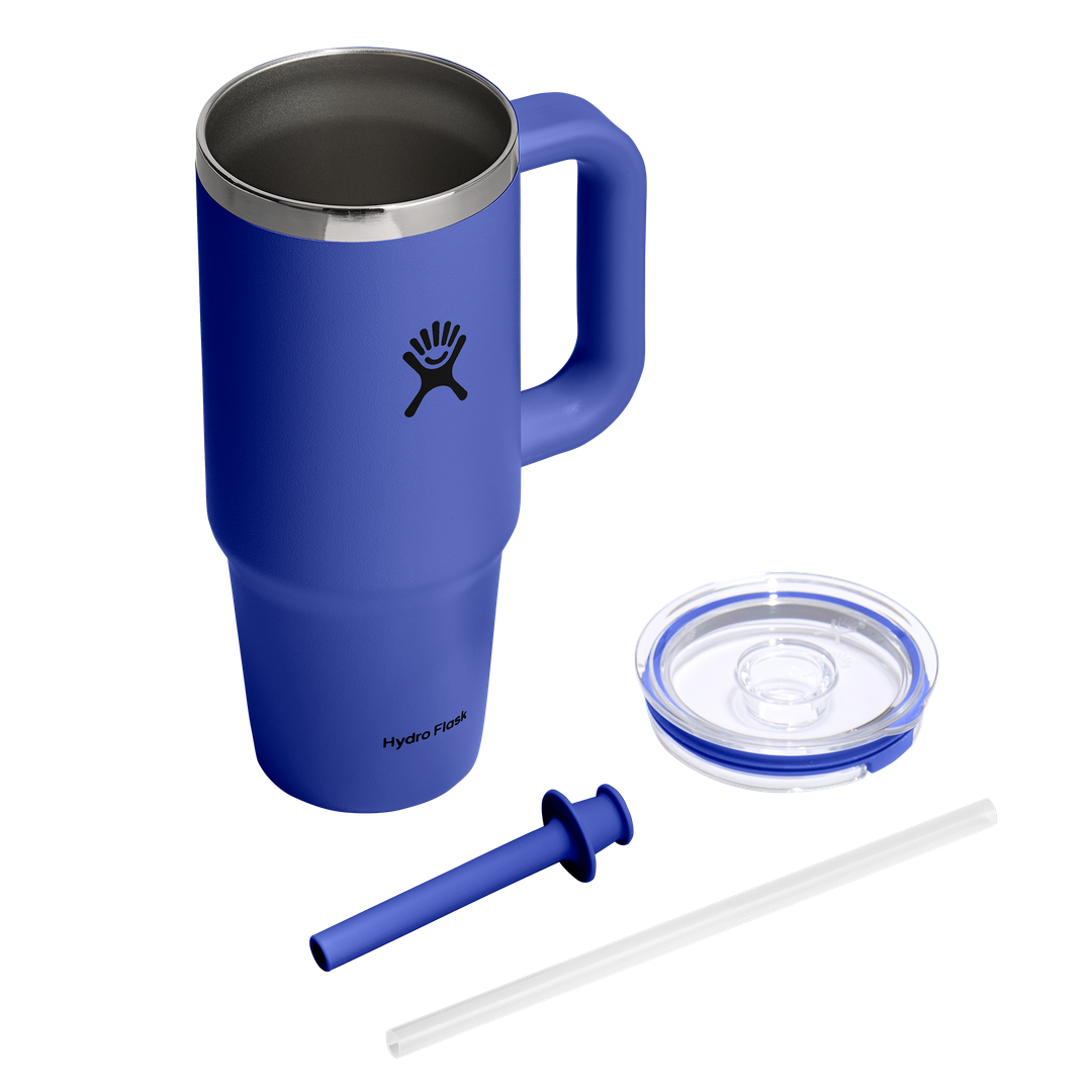 HYDRO FLASK Travel Tumbler Clear Lid Water Bottle