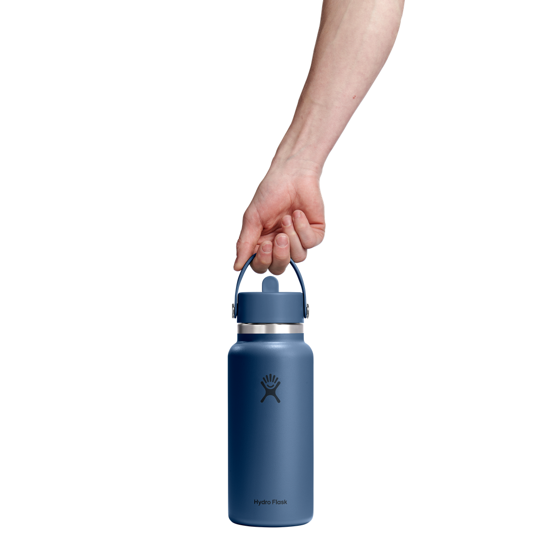 HYDRO FLASK Wide Flex Straw Cap Water Bottle