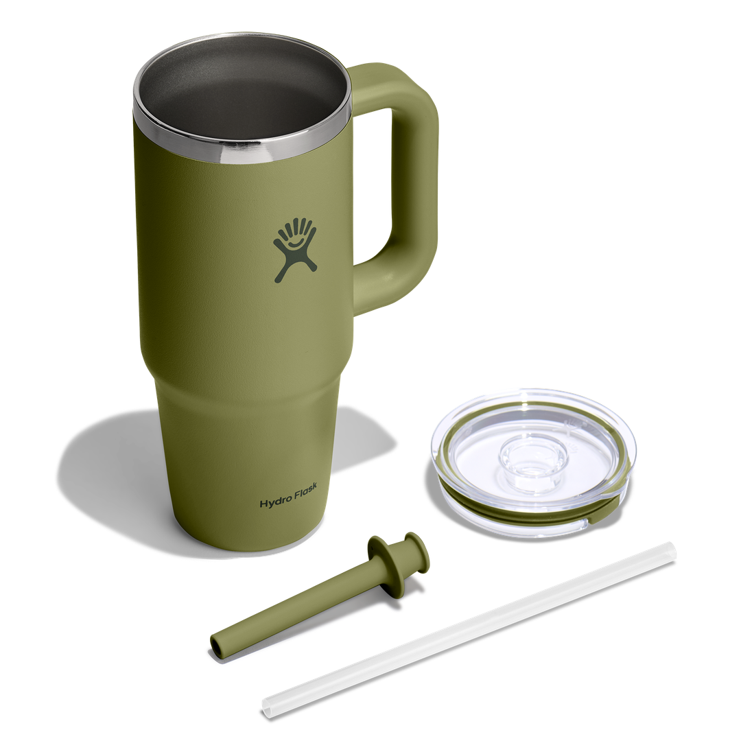 HYDRO FLASK Travel Tumbler Clear Lid Water Bottle