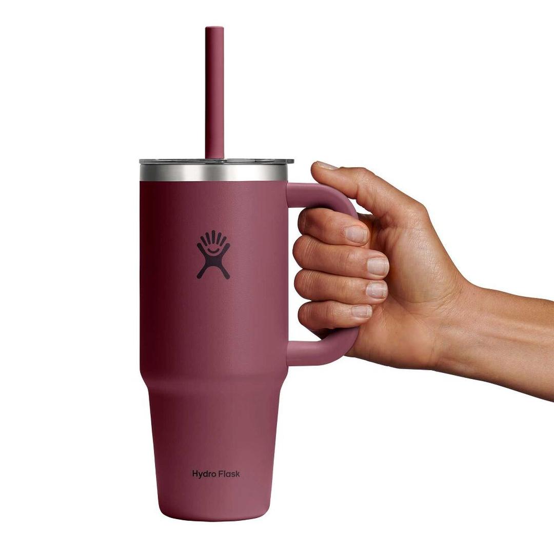 HYDRO FLASK Travel Tumbler Clear Lid Water Bottle