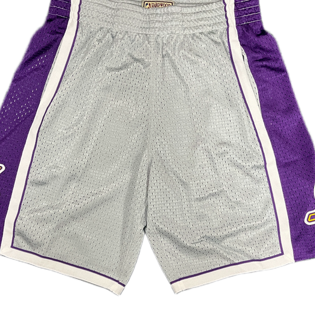 Mitchell And Ness Mitchell And Ness 75th Silver Swingman Sportshort Slvr MN4311LAL09PPPSILVS