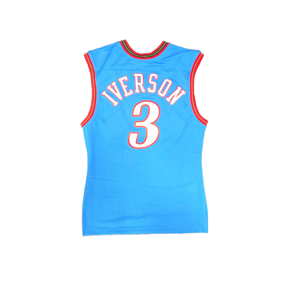 Mitchell And Ness Mitchell And Ness Auth Jersey Philadel Sporttop Blu MN18103P76ROYA99AIVS