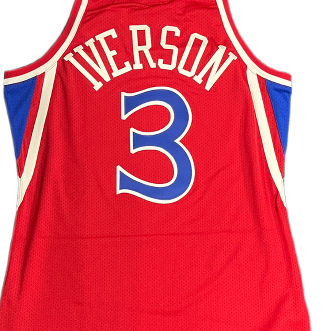 Mitchell And Ness Mitchell And Ness Auth Philadelphia 76 Sporttop Blk MN18172263B196AIVERS