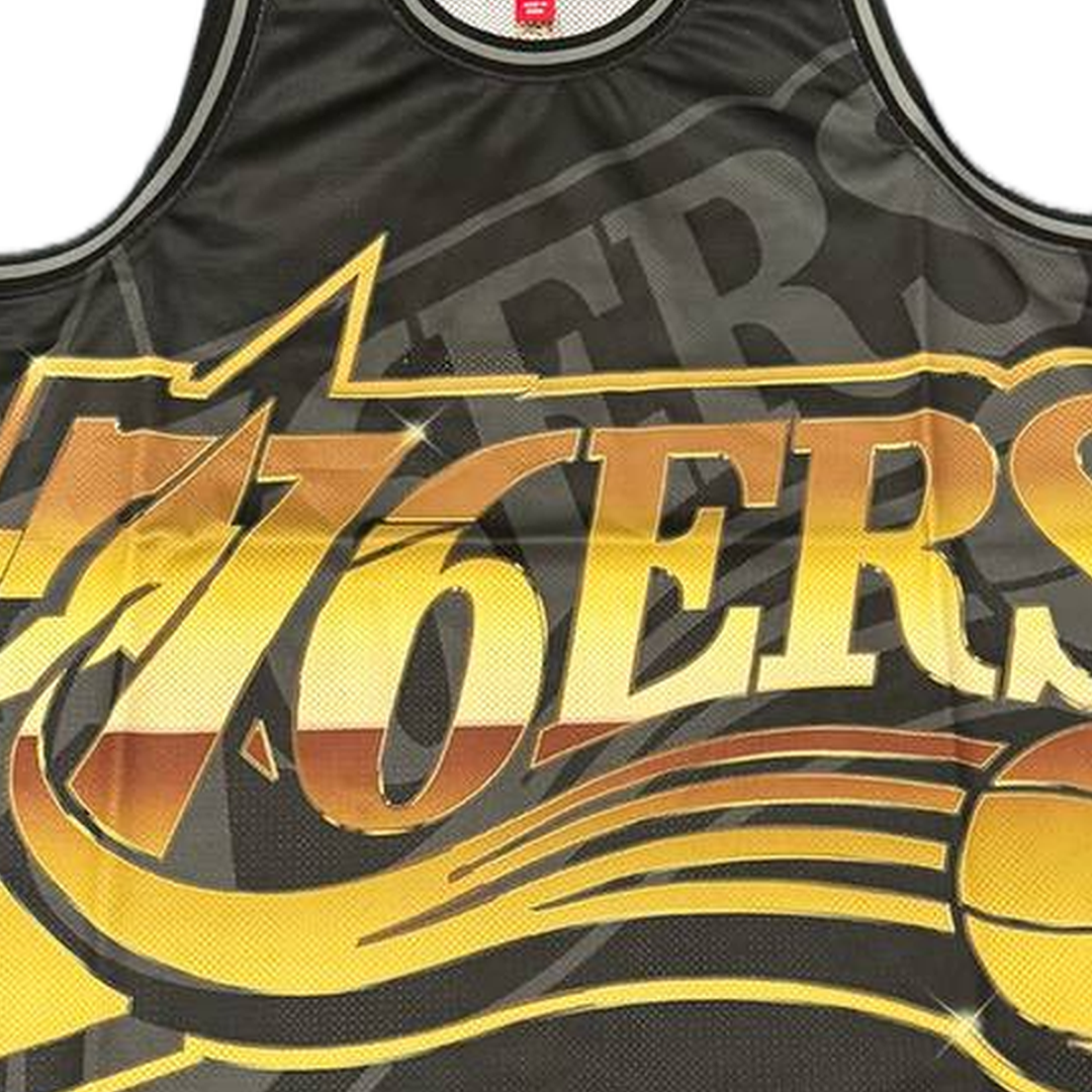 Mitchell And Ness Mitchell And Ness Big Face 4.0 Fashion Sporttop Blk MN1258P76YYPPPBLCKS