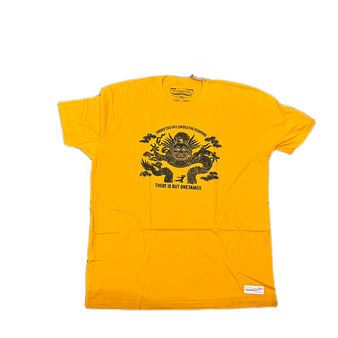 Mitchell And Ness Mitchell And Ness Bruce Lee Sporttop Blk MN21196CLBYELLS