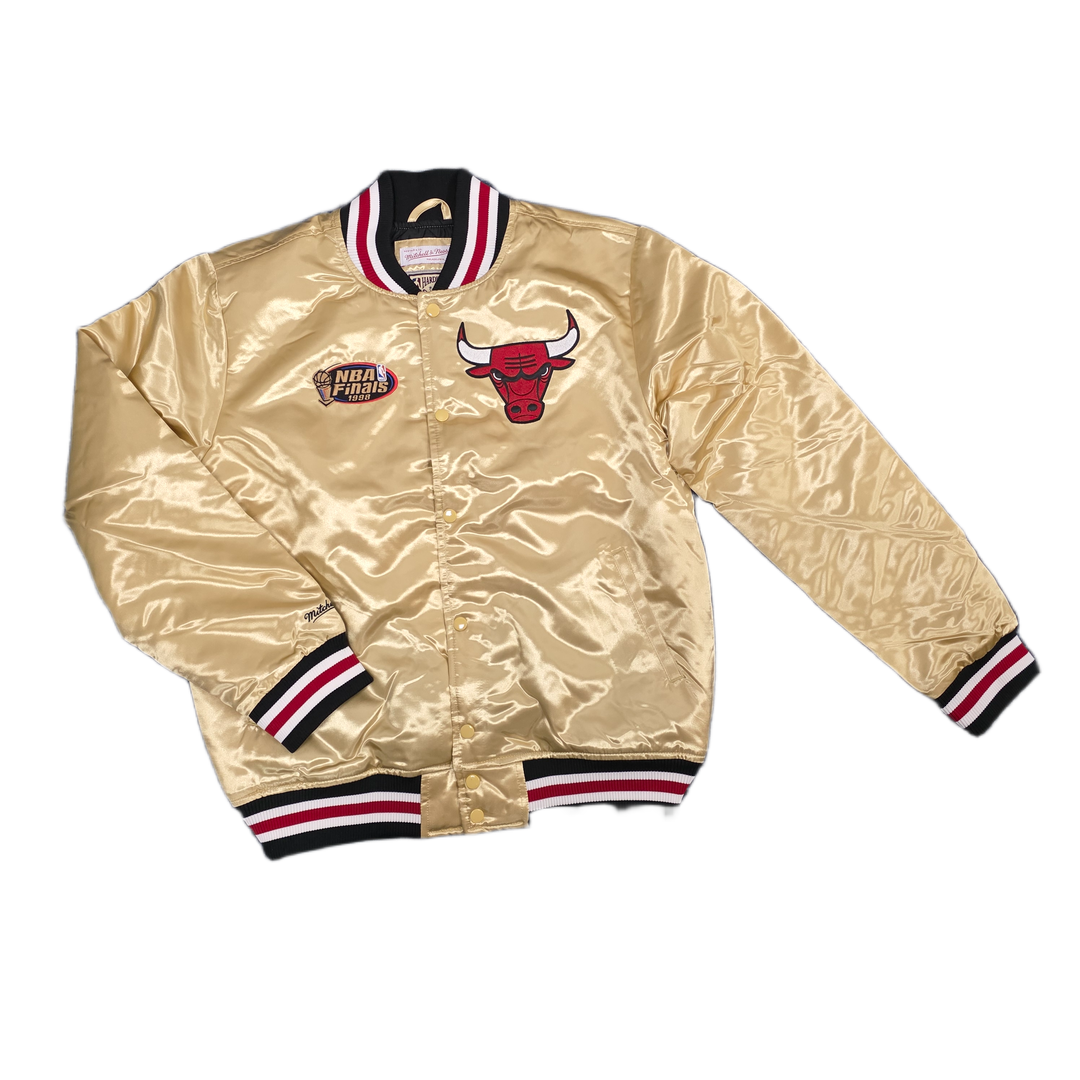 Mitchell And Ness Mitchell And Ness Championship Game Sa Jacket Beige MN18042CBUBEIGS