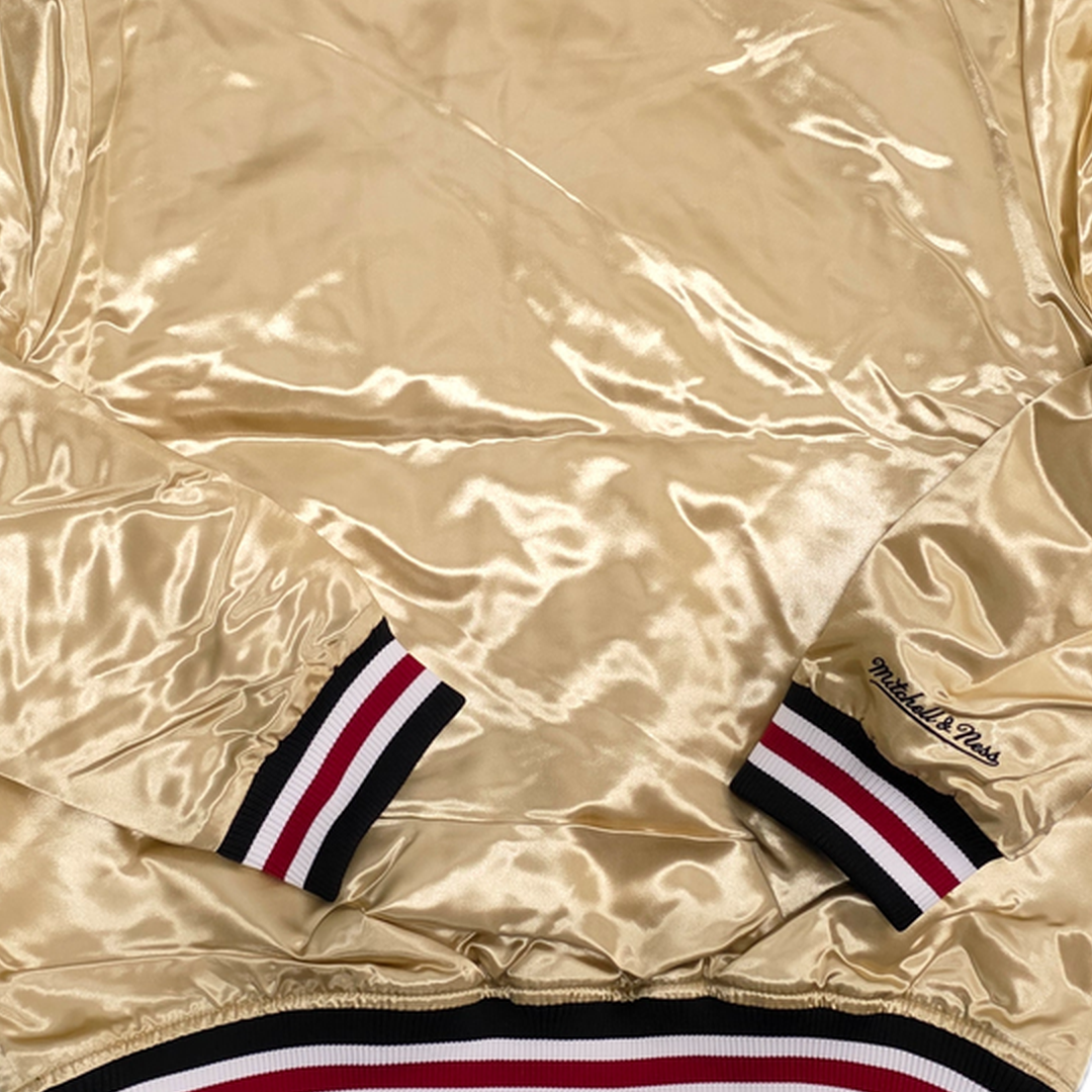 Mitchell And Ness Mitchell And Ness Championship Game Sa Jacket Beige MN18042CBUBEIGS
