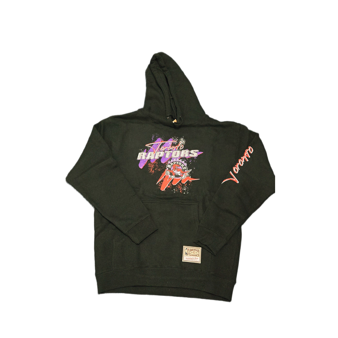 Mitchell And Ness Mitchell And Ness Hyper Hoops Hoodie Sporttop Blk MN1257TRAYYPPPBLCKM