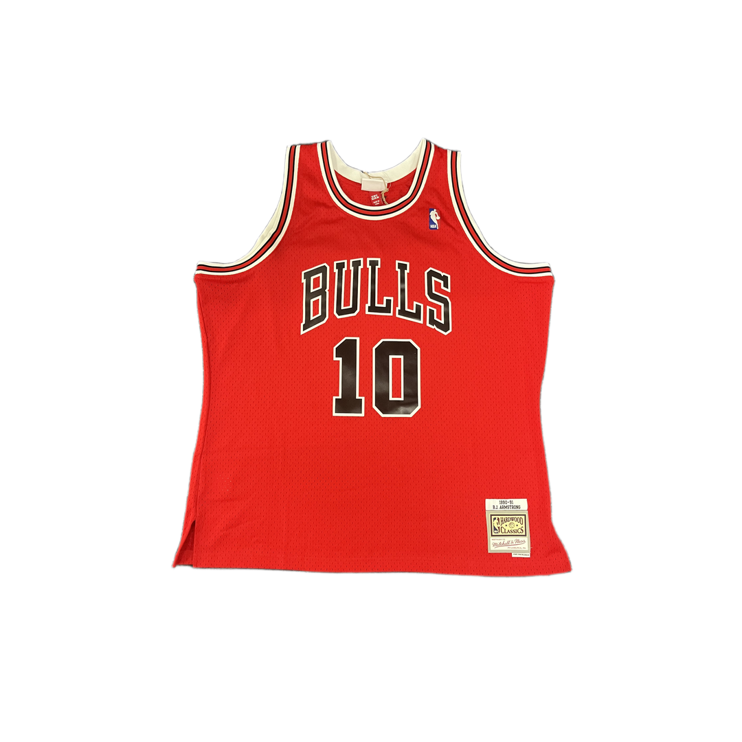 Mitchell And Ness Mitchell And Ness Leading Scorcer Flee Fleecejkt Red MN18025P76SCBULLS