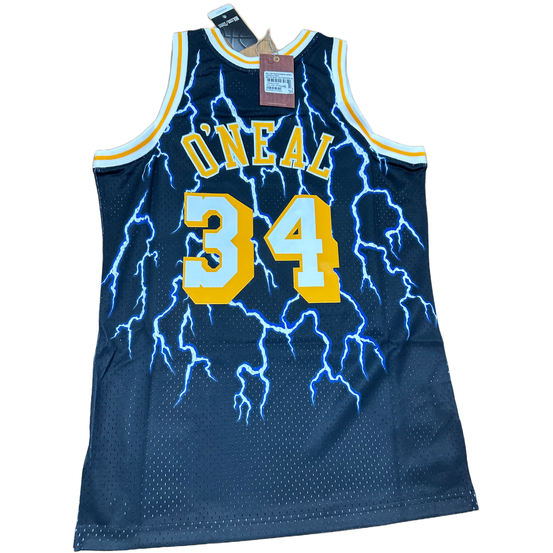Mitchell And Ness Mitchell And Ness Lightning Swing Jers Sporttop Prpl&Blk MN18008LALPTBKM