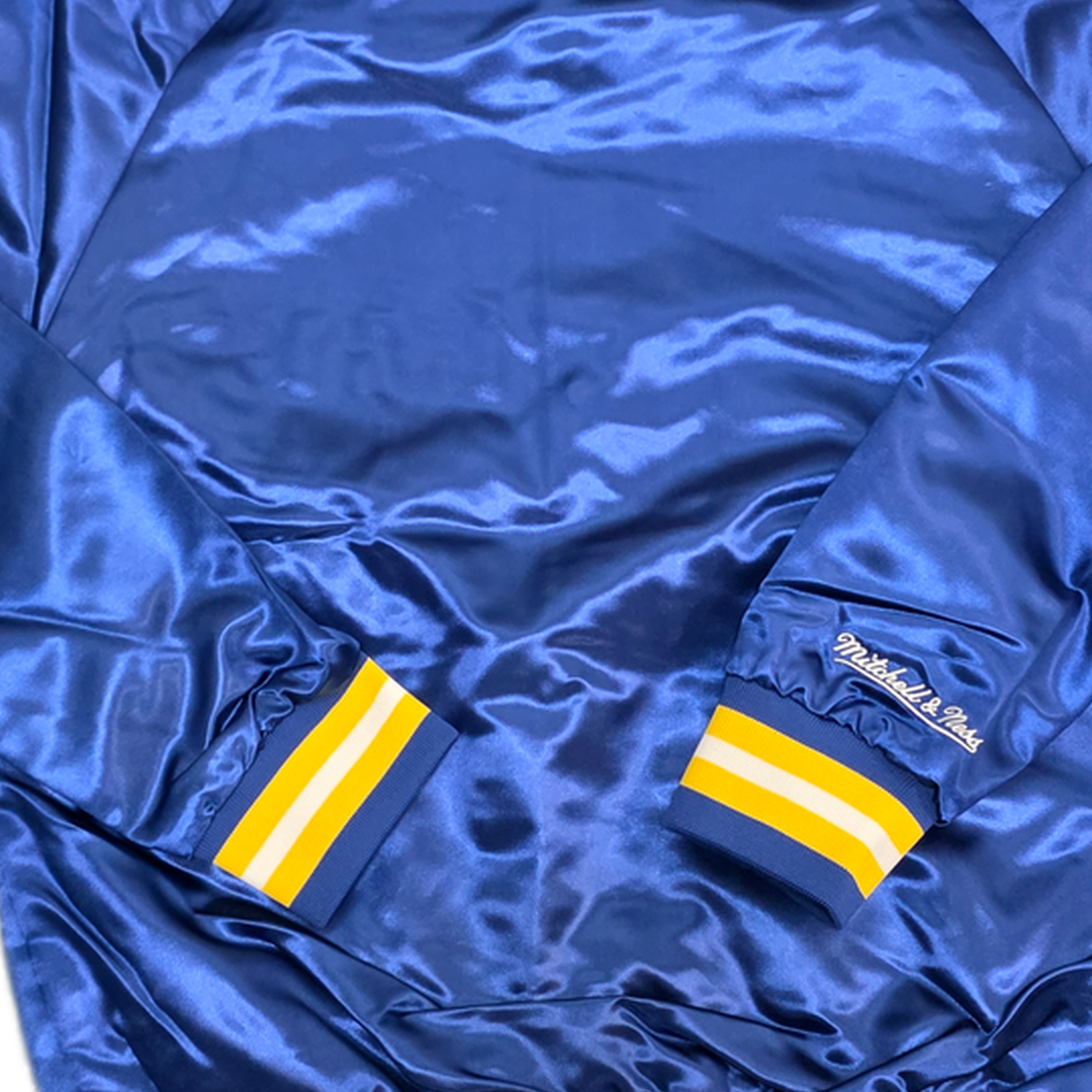 Mitchell And Ness Mitchell And Ness Lt.Weight Satin Jack Jacket Blu MN18013GSWROYA1S