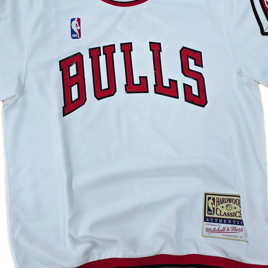 Mitchell And Ness Mitchell And Ness Nba Authentic Shooti Sporttop Wt MN18047CBUWHIT87M