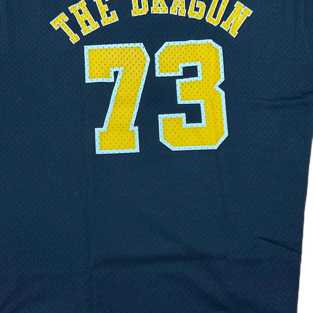 Mitchell And Ness Mitchell And Ness Script Dragon '73 Pu Sporttop Blk MN21200CLBBLCKS