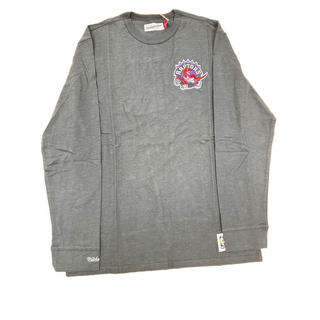 Mitchell And Ness Mitchell And Ness Slub Ls Tee Toronto Sporttop Blk MN18010TRABLCK1S