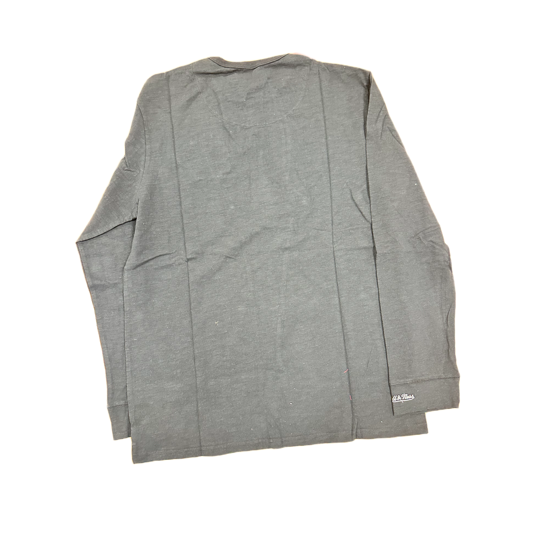 Mitchell And Ness Mitchell And Ness Slub Ls Tee Toronto Sporttop Blk MN18010TRABLCK1S