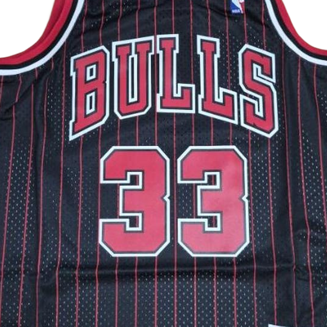 Mitchell And Ness Mitchell And Ness Swing Jersey Chicago Sporttop Blk MN18149CBUBLCKSPI95S