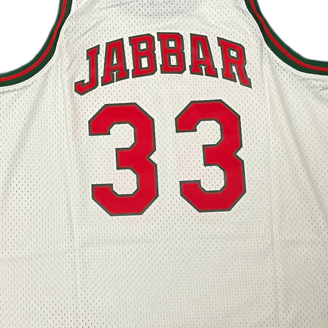 Mitchell And Ness Mitchell And Ness Swing Jersey Milwauk Sporttop Wt MN18108BUWHIT71KABS