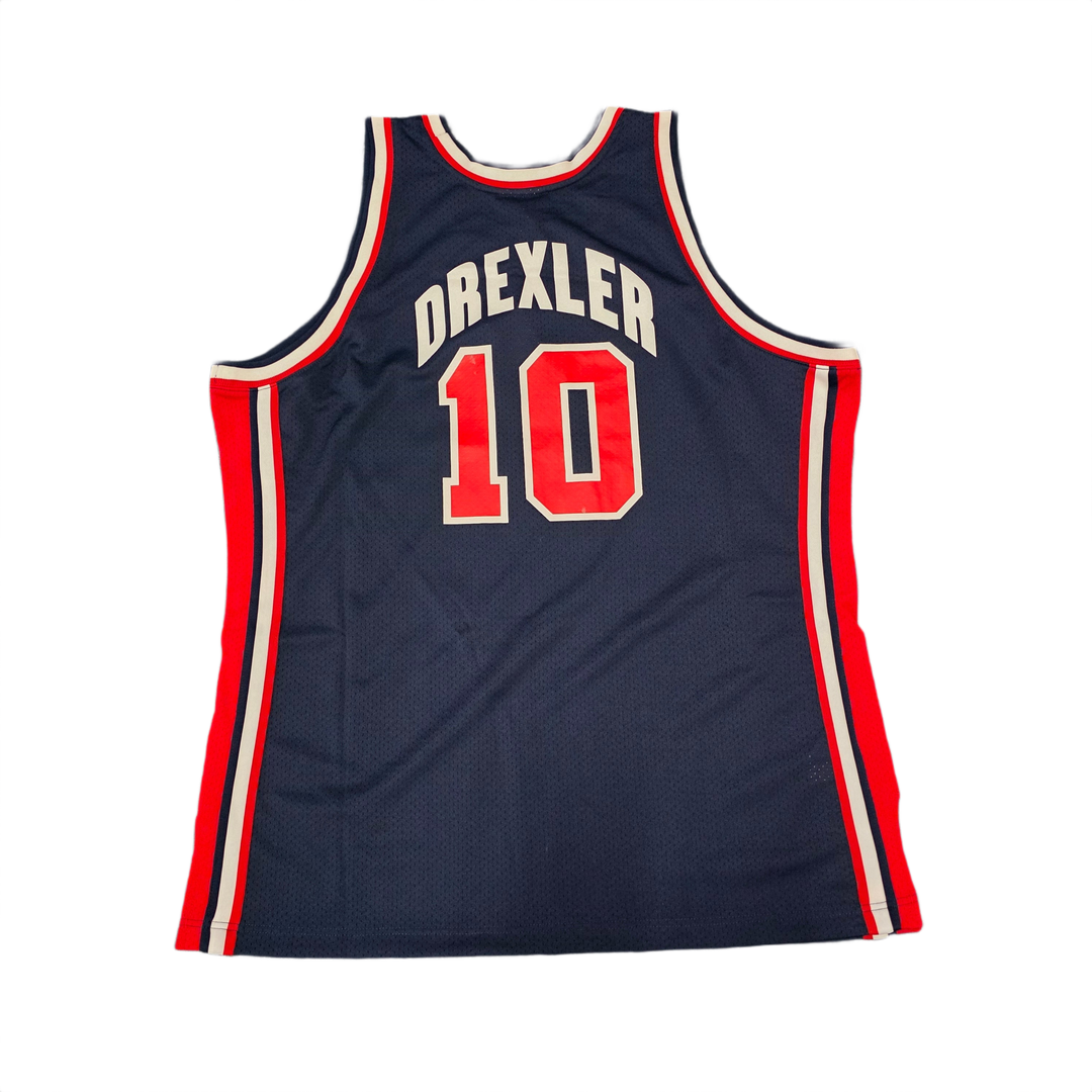 Mitchell And Ness Mitchell And Ness Team Usa Auth Jersey Sporttop Nvy MN18411USANAVY92CDRM