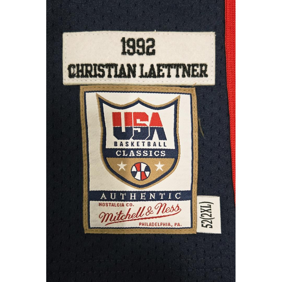 Mitchell And Ness Mitchell And Ness Team Usa Auth Jersey Sporttop Nvy MN18415USANAVY92CLAM