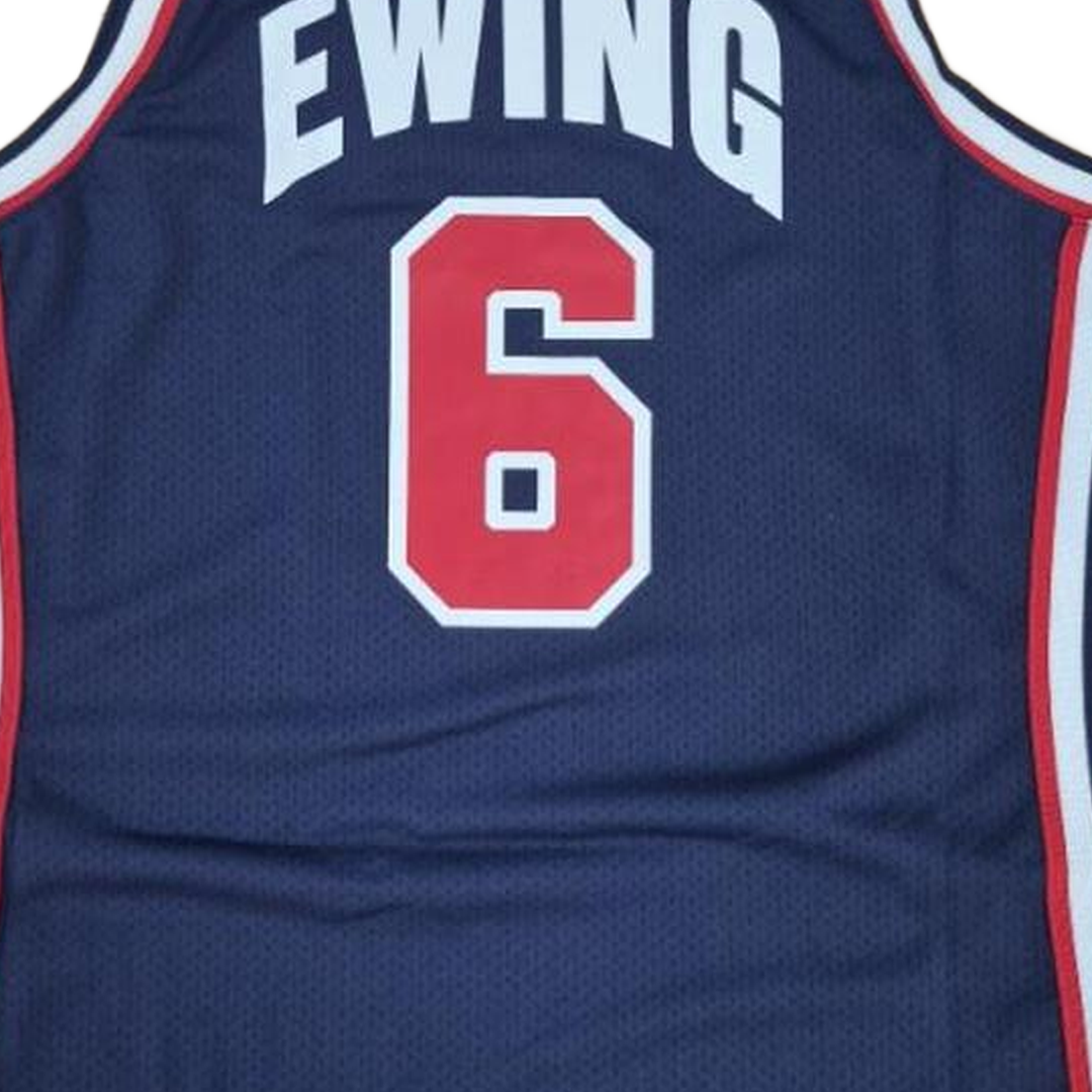 Mitchell And Ness Mitchell And Ness Team Usa Auth Jersey Sporttop Nvy MN18412USANAVY92PEWM