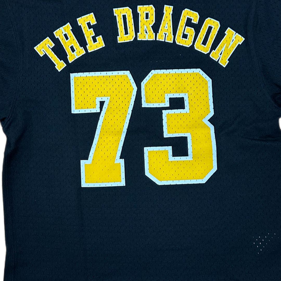 Mitchell And Ness Mitchell And Ness The Dragon '73 Pullo Sporttop Blk MN21201CLBBLCKS