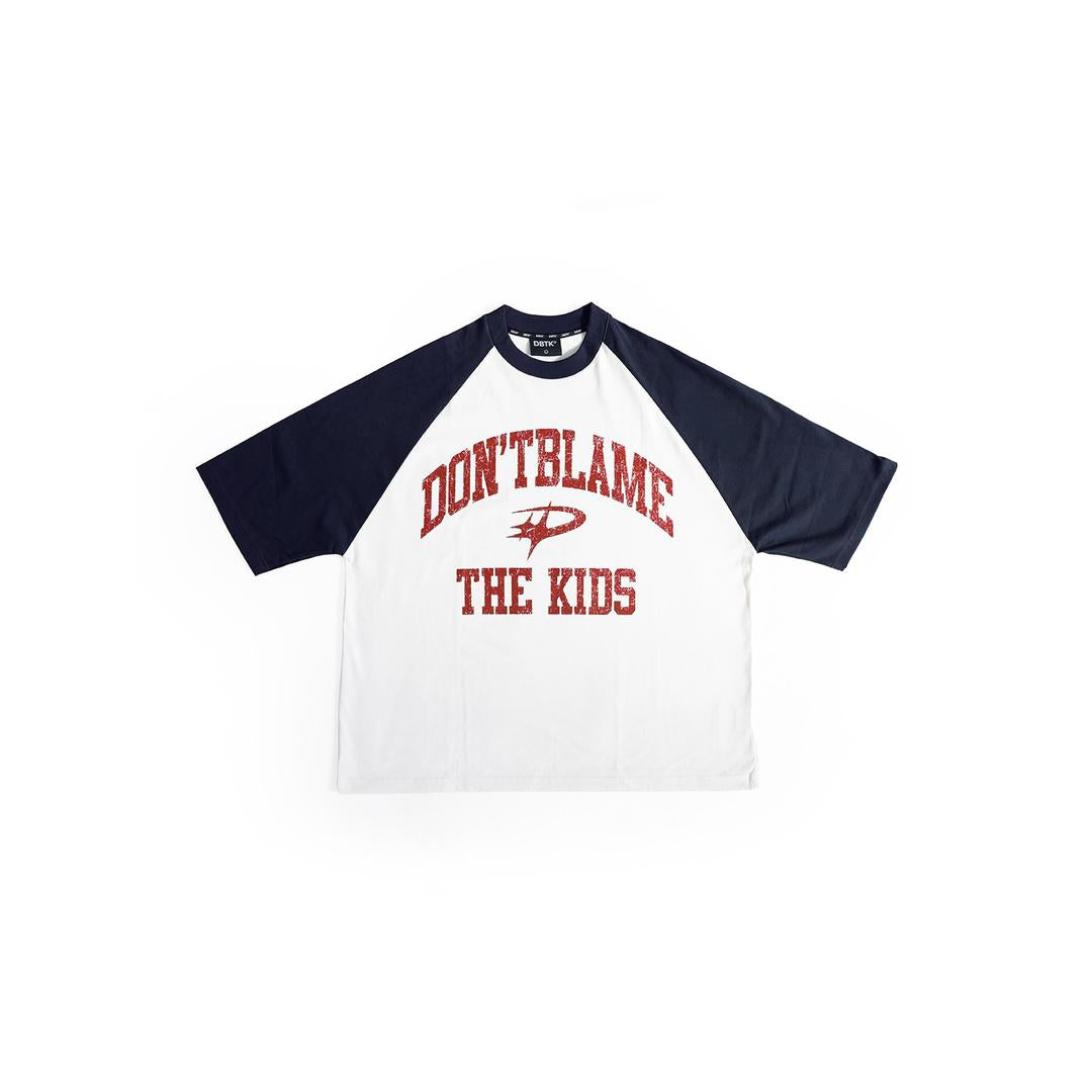 DONT BLAME THE KIDS APPAREL CO Raglan Arc Tee Long Sleeves Shirt