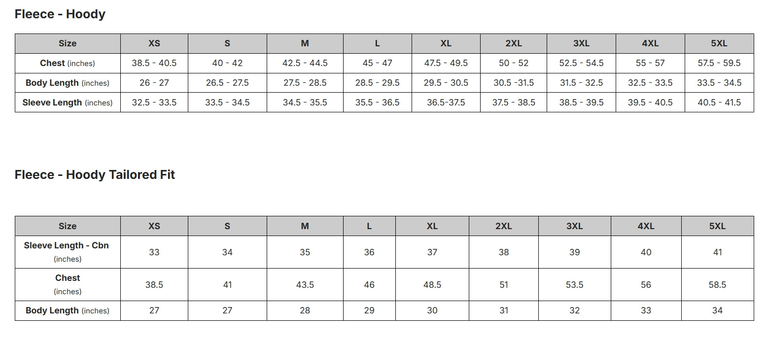 Shoes Size Chart Image