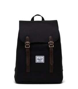 Herschel Retreat Mini Black/Chicory Coffee Backpack