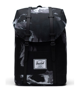 Herschel Retreat Dye Wash Black Backpack