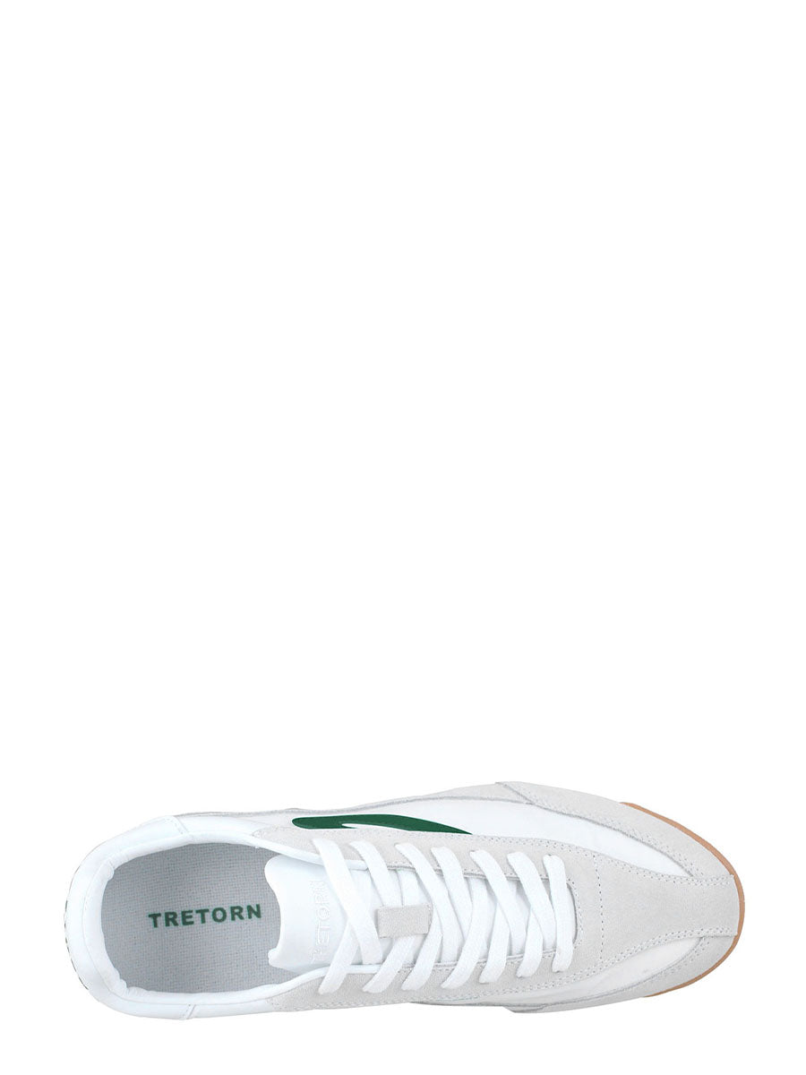 TRETORN Rawlins White/Green Mens Sneakers