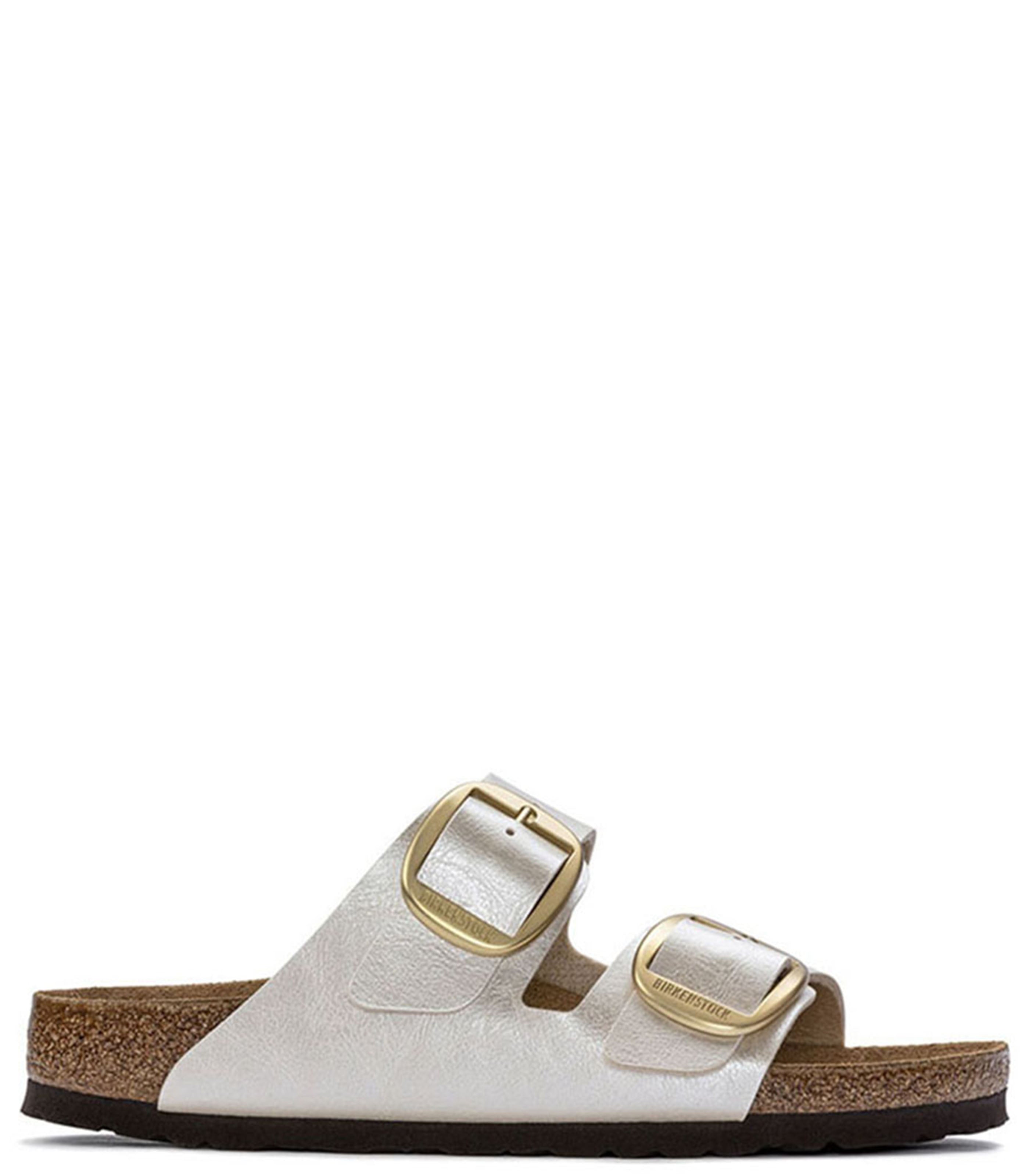 BIRKENSTOCK Arizona Big Buckle Womens Pearl White