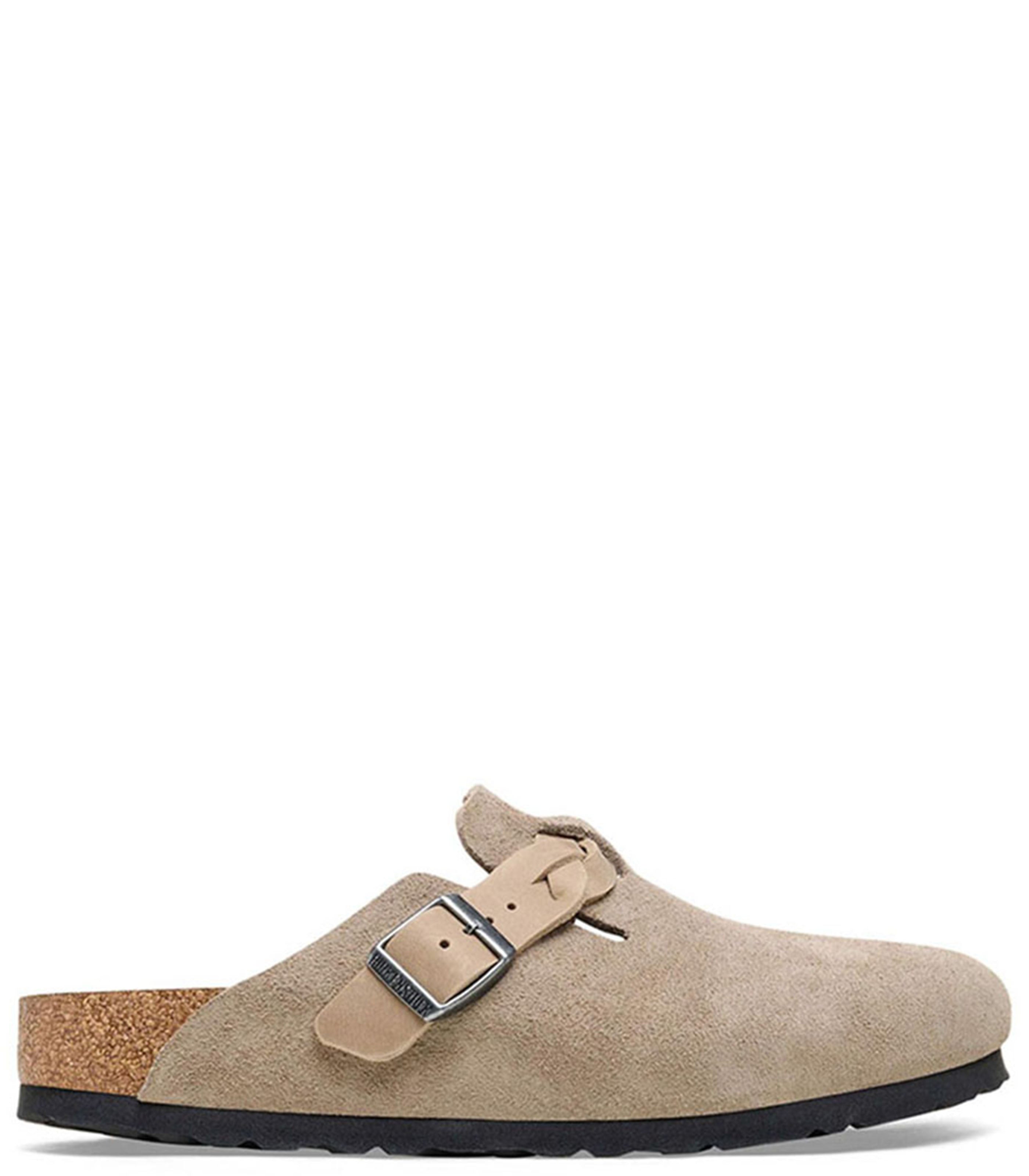 BIRKENSTOCK Boston Braided Womens Taupe