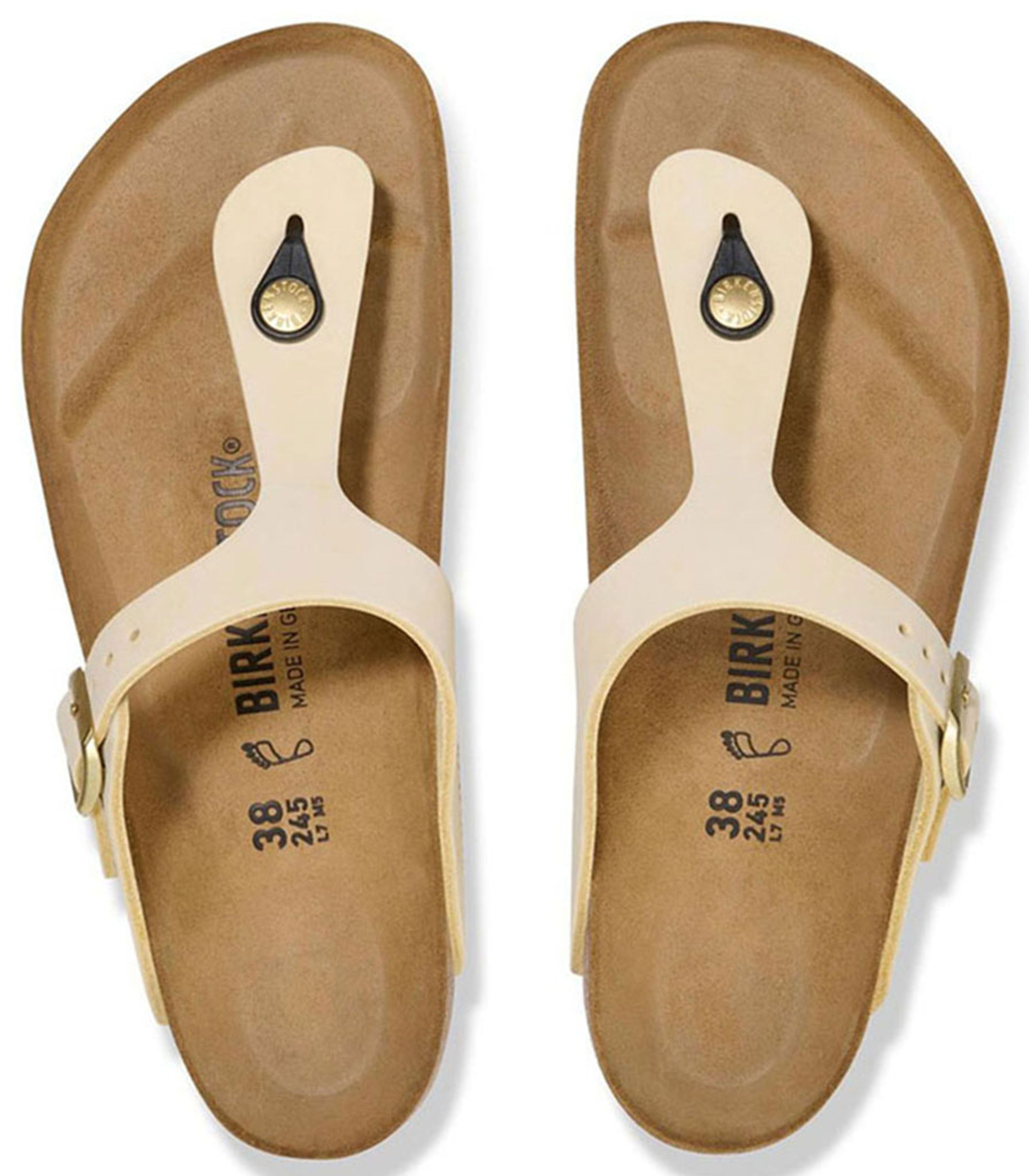 BIRKENSTOCK Gizeh Womens Ecru