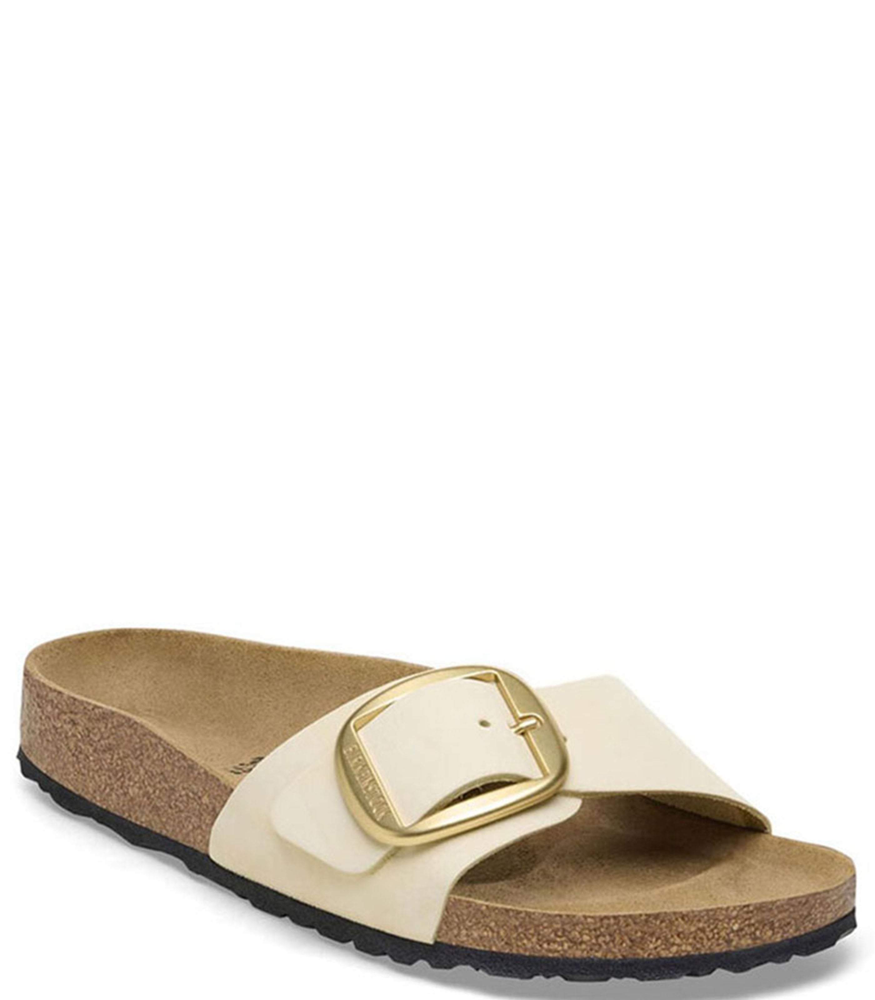 BIRKENSTOCK Madrid Big Buckle Womens Ecru
