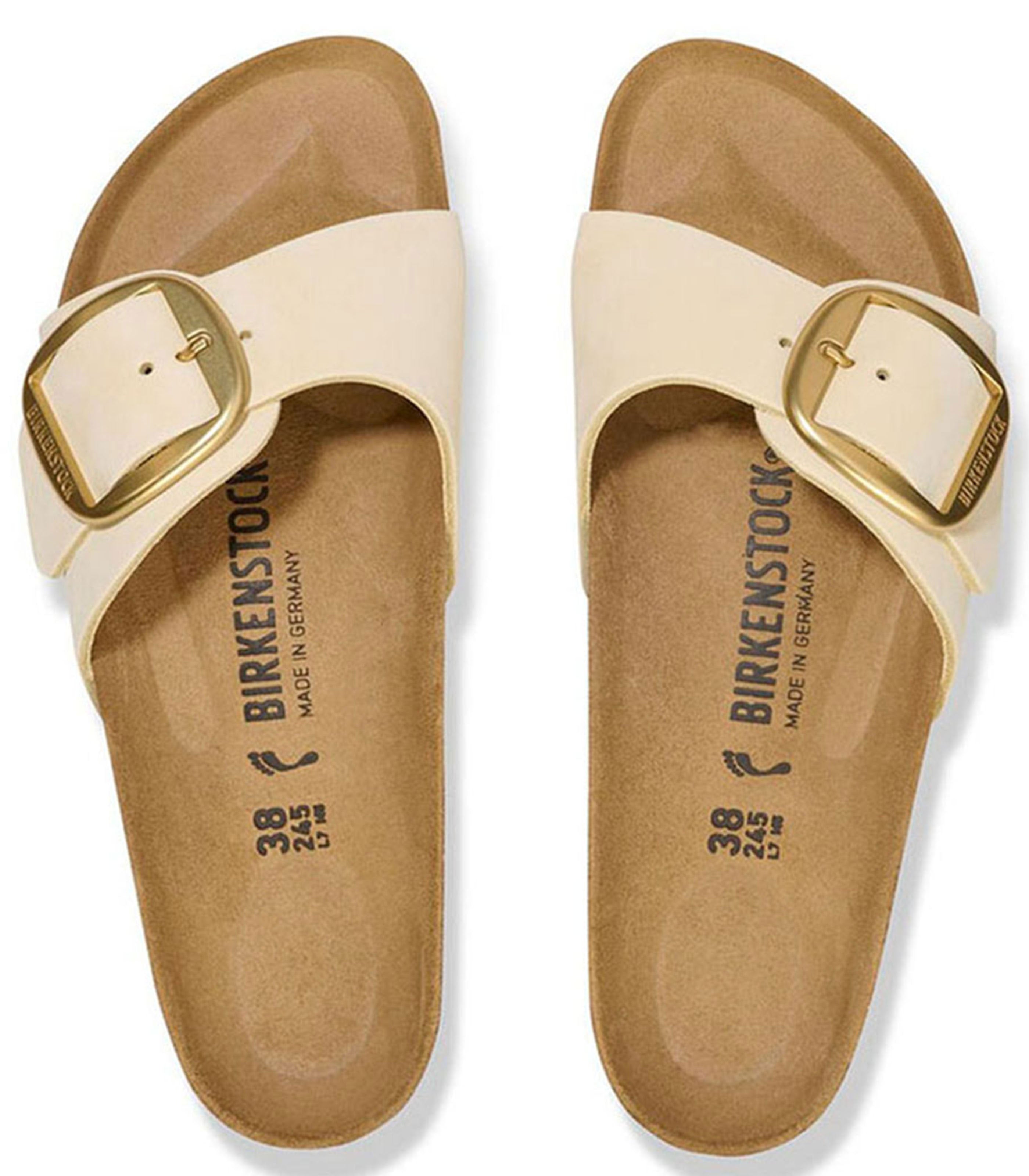 BIRKENSTOCK Madrid Big Buckle Womens Ecru