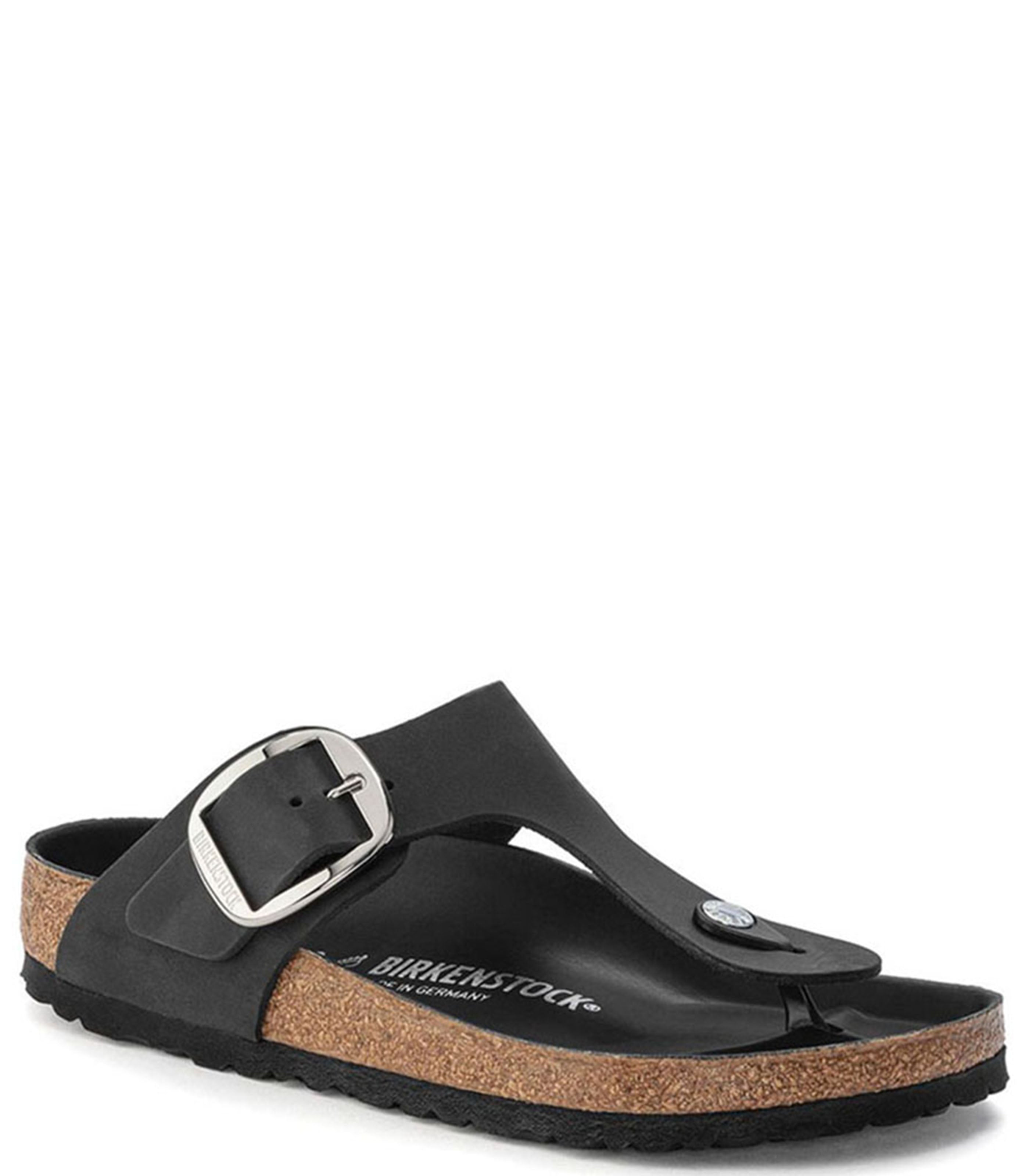 BIRKENSTOCK Gizeh Big Buckle Womens Black