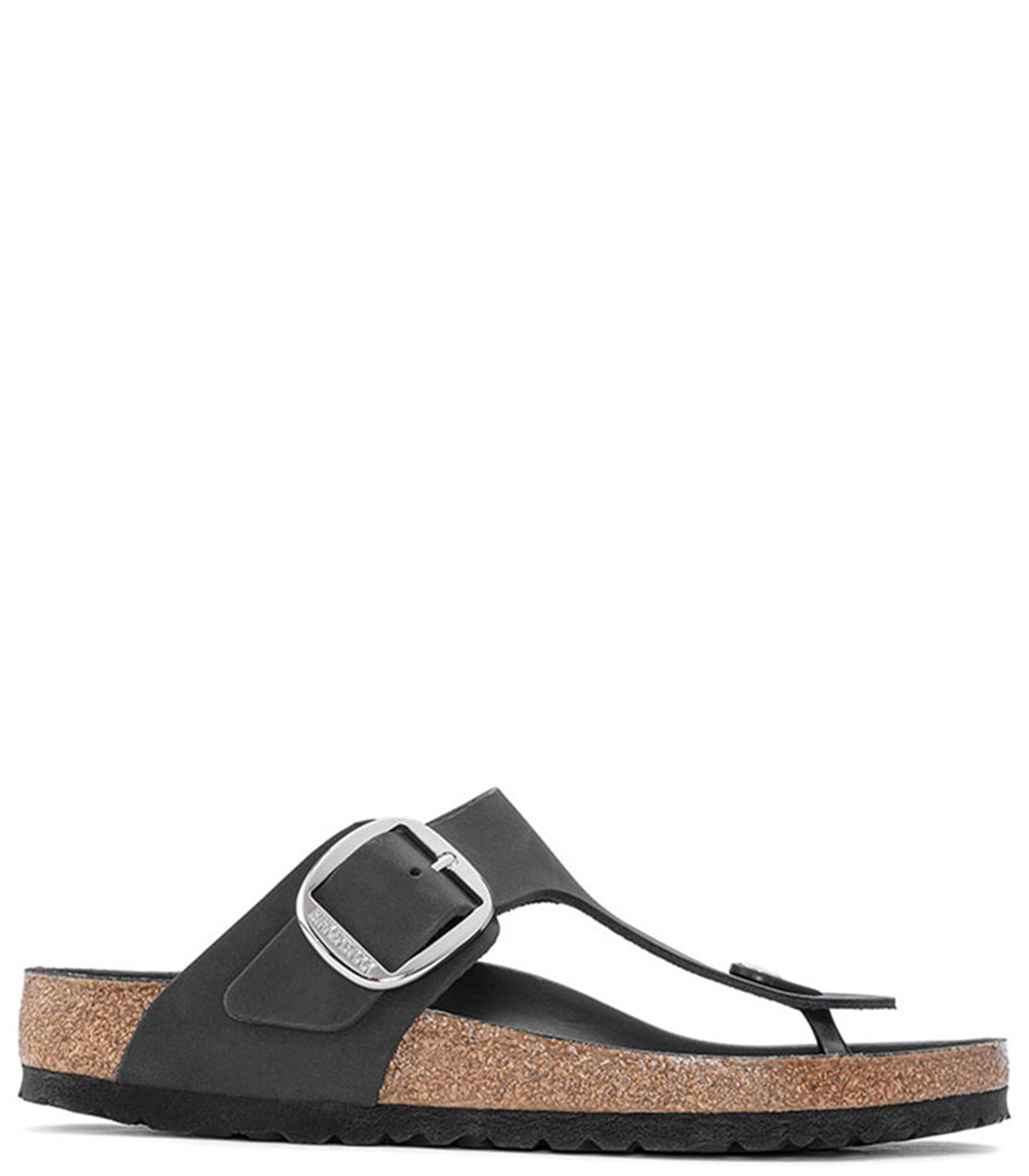 BIRKENSTOCK Gizeh Big Buckle Womens Black