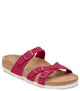BIRKENSTOCK Franca Rivet Logo Womens Fuchsia Tulip