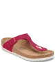 BIRKENSTOCK Gizeh Rivet Logo Womens Fuchsia Tulip
