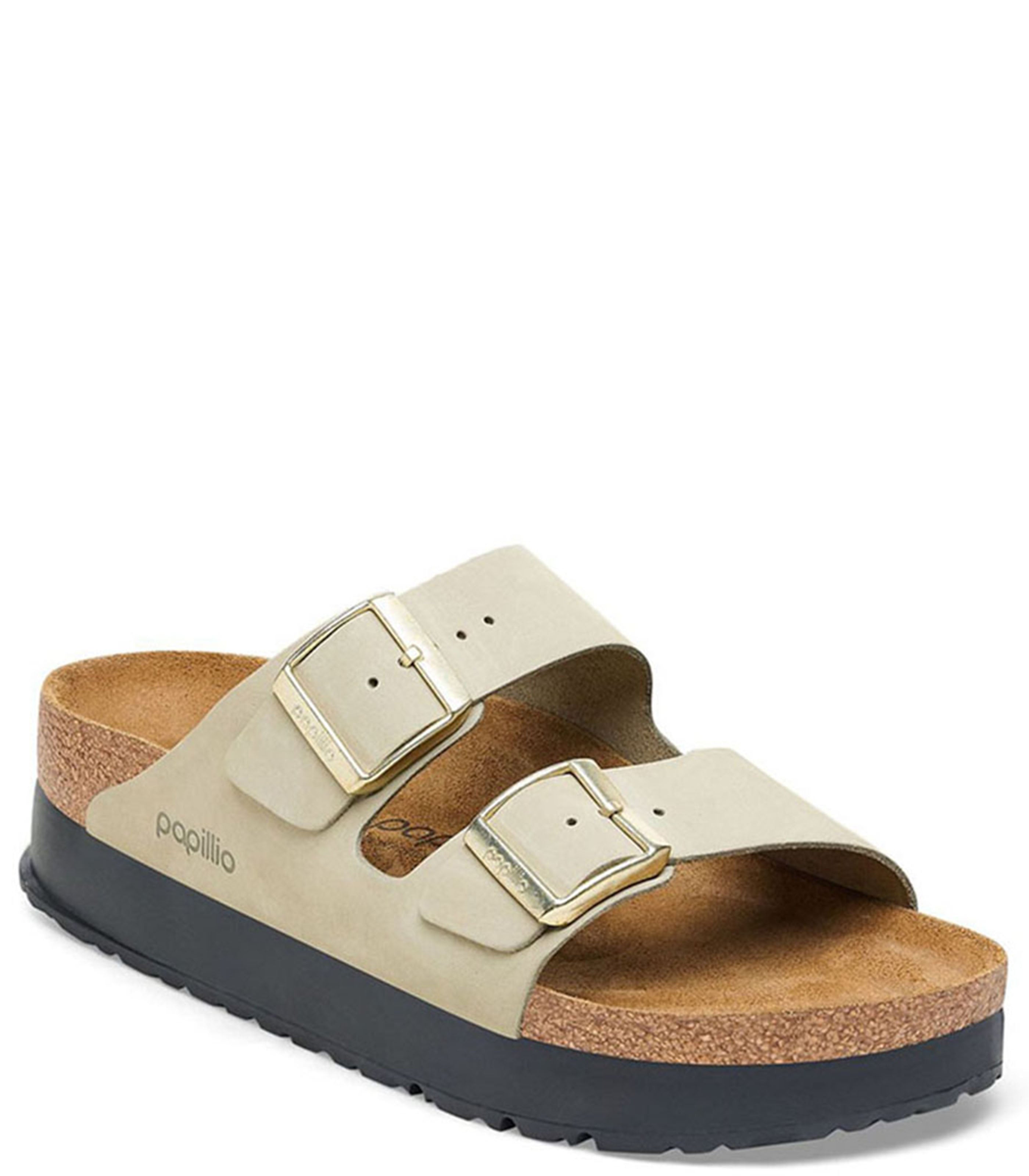 BIRKENSTOCK Arizona Flex Platform Womens Eucalyptus