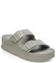 BIRKENSTOCK Arizona Pap Flex Platform Womens Mineral Gray