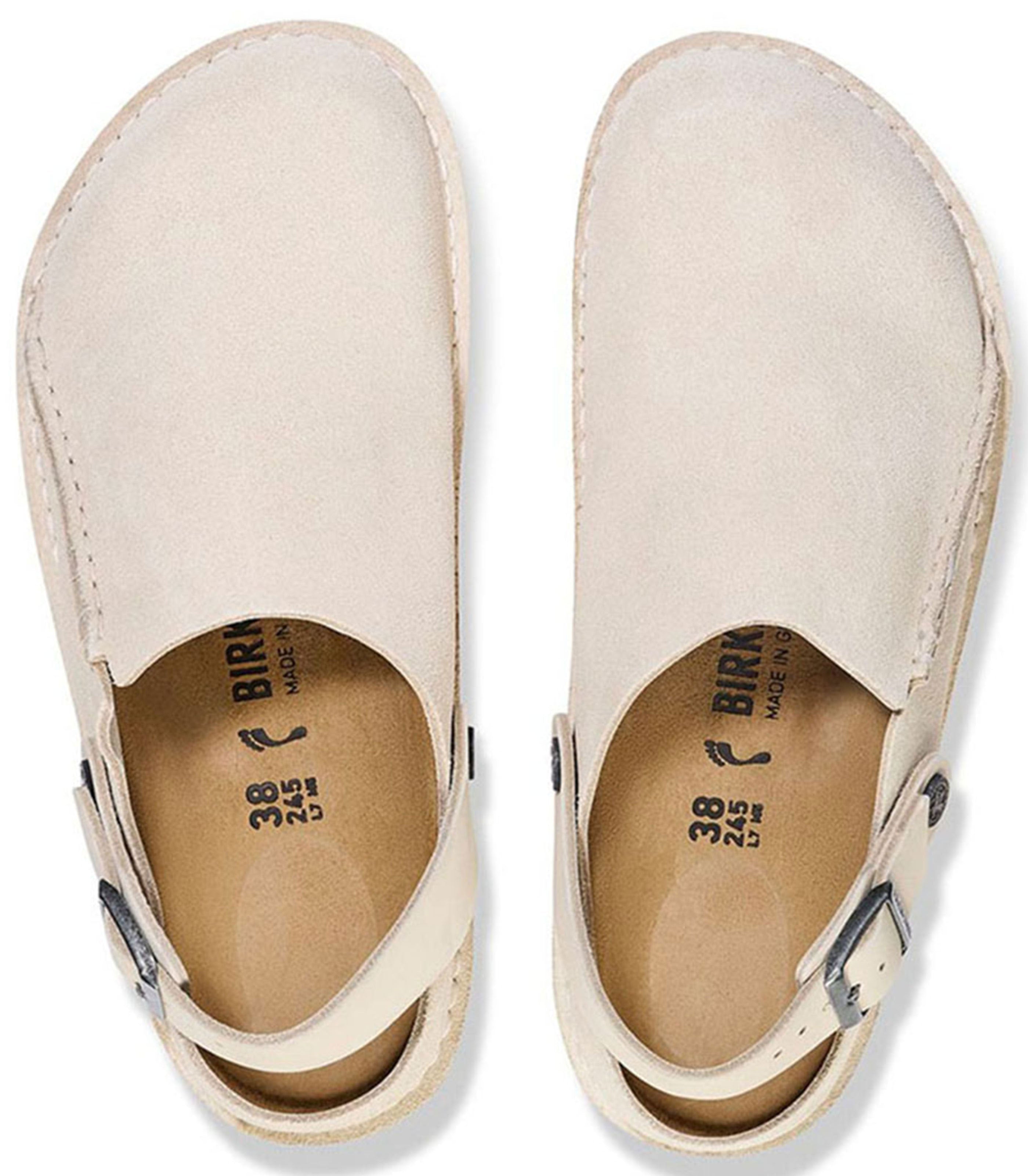 BIRKENSTOCK Lutry Womens Eggshell