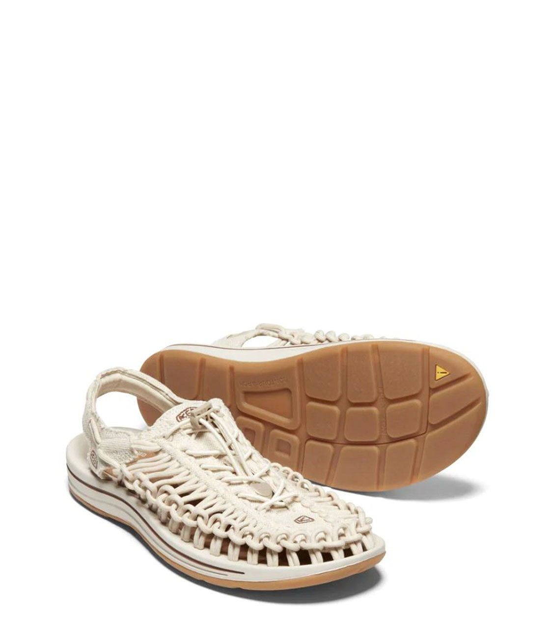 KEEN Keen Uneek Canvas Mens Natural Canvas/Birch Sneakers/Lifestlye