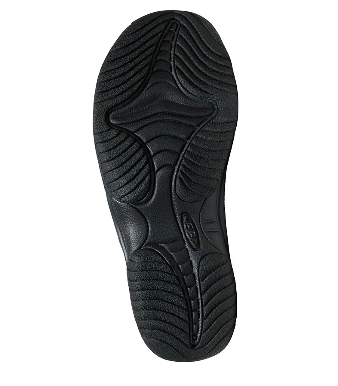 KEEN Keen Waimea TG Mens Black/Black Flip Flops/Slippers