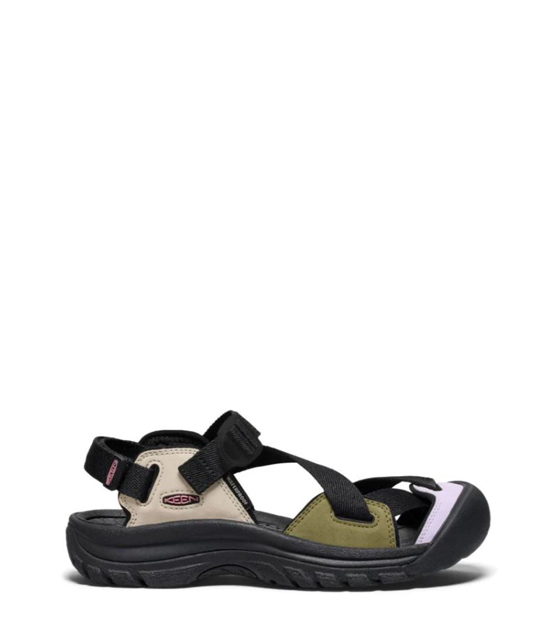 KEEN Keen Zerraport II Womens Silver Lining/Black Outdoor Sandals