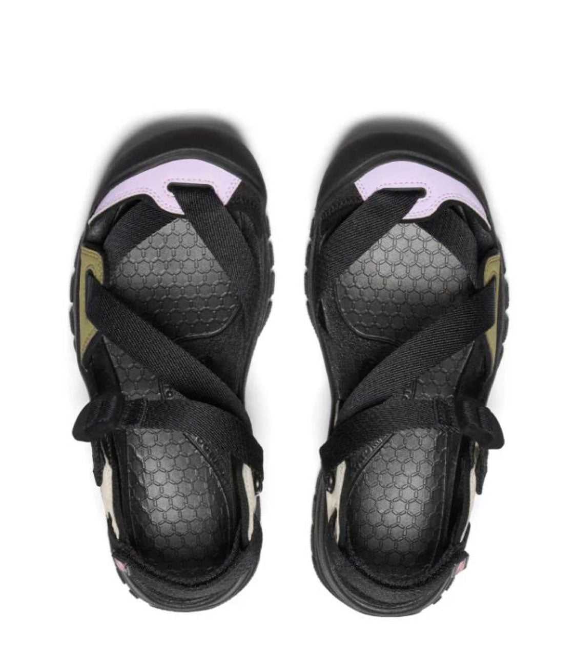KEEN Keen Zerraport II Womens Silver Lining/Black Outdoor Sandals
