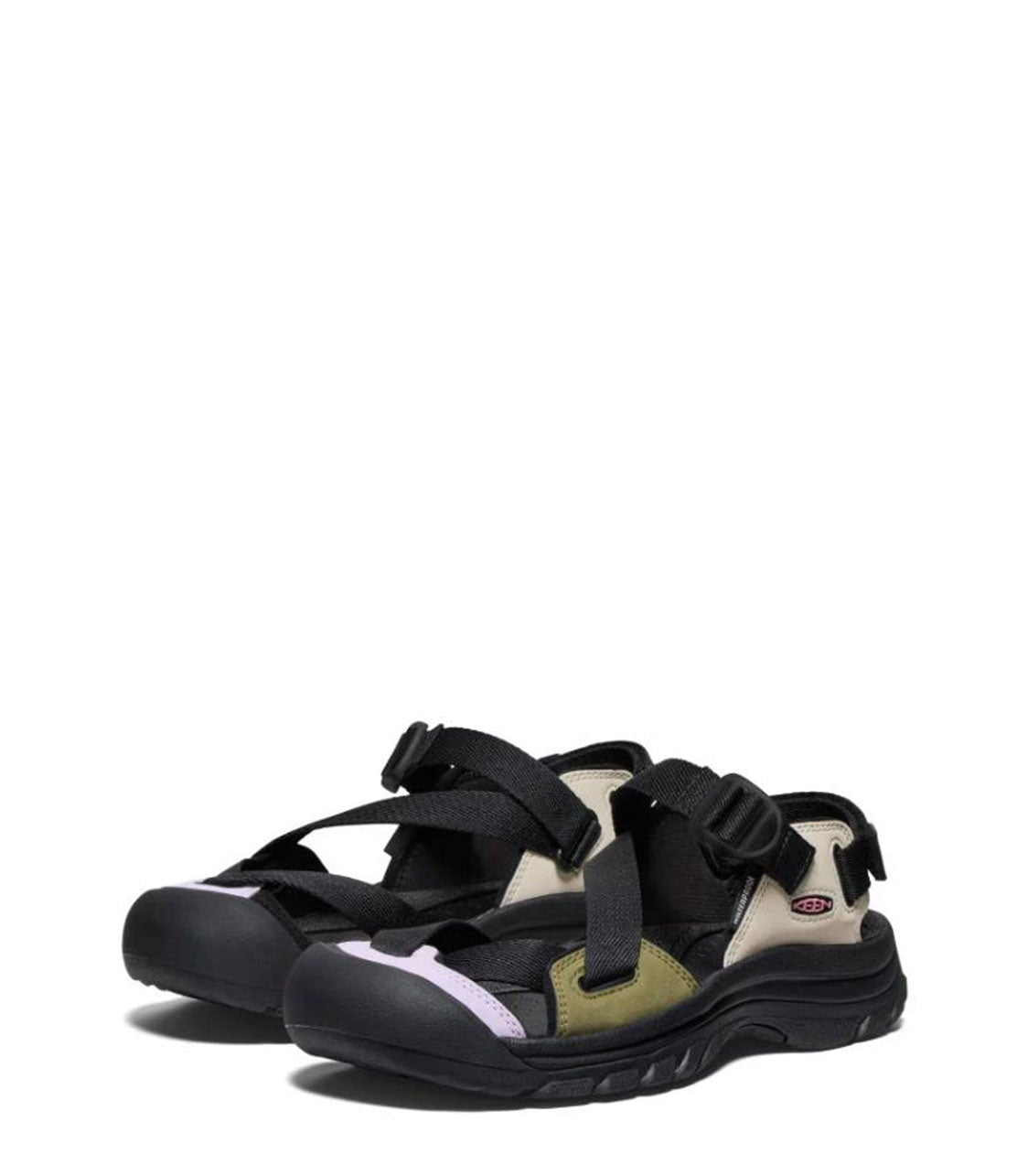 KEEN Keen Zerraport II Womens Silver Lining/Black Outdoor Sandals
