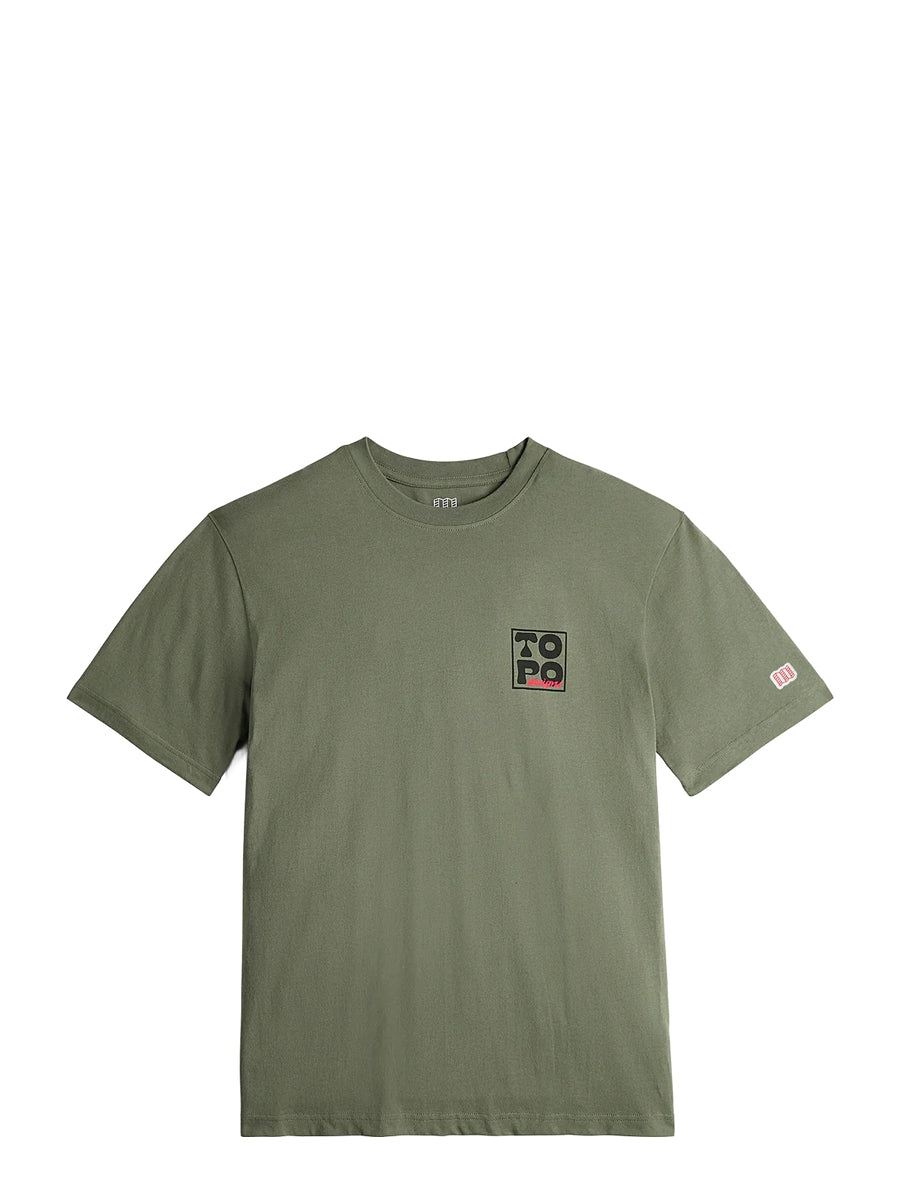 TOPO DESIGNS Virtual Peak Tee M Long Sleeves Polo