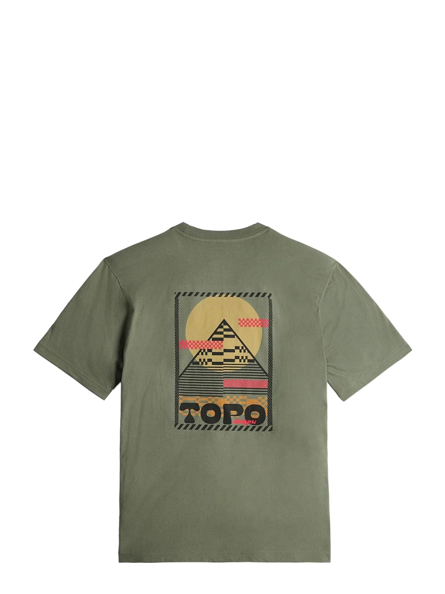 TOPO DESIGNS Virtual Peak Tee M Long Sleeves Polo